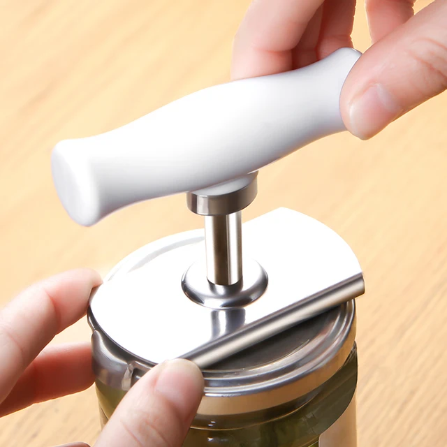 Adjustable Stainless Steel Jar Opener Twist Off Can Lid Remover Manual