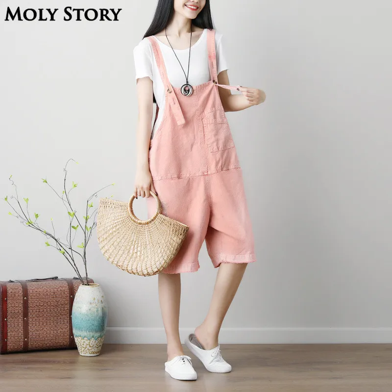 pink overalls plus size
