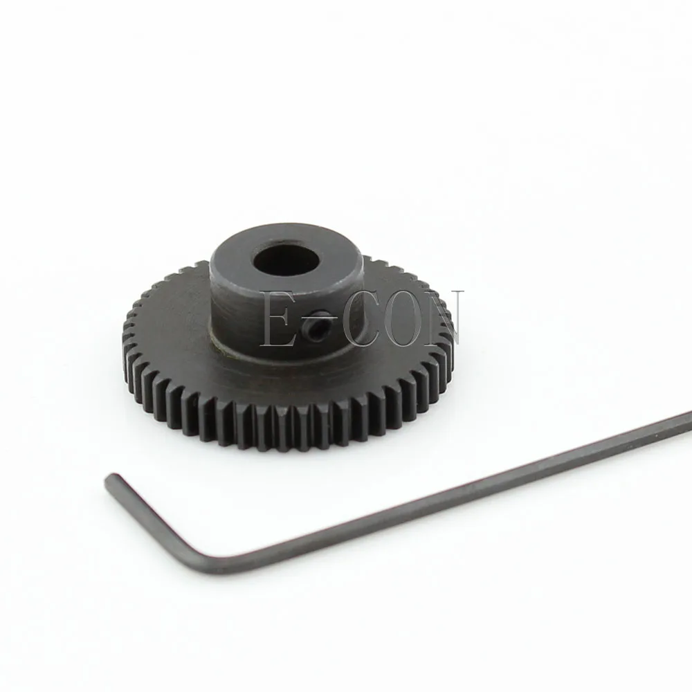 5mm Bore Hole 60 Teeth 60T Module 0.5 Motor Metal Gear Wheel with Top Screws