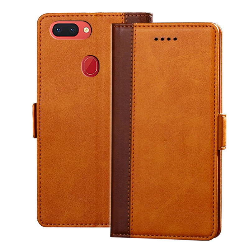 OPPO R15 PACM00 Case Luxury Wallet Stand Flip PU Leather ...