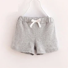 Mother nest 2018 Bermudas Menina Children Cotton Shorts Baby Girls Clothes Meisjes Kids Korte Broek Fashion Solid Pants D50