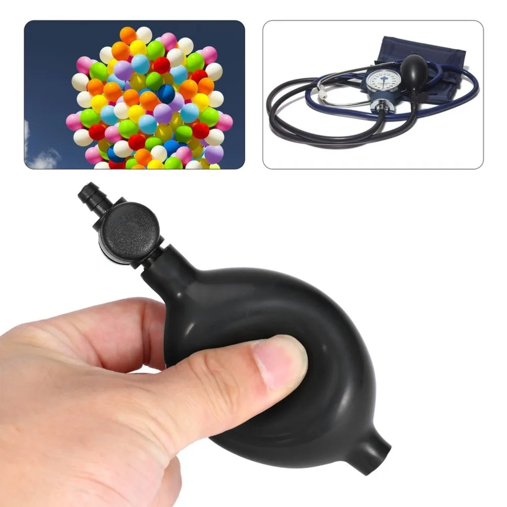 

Superior Quality Rubber Valve Manual Blood Pressure Inflation Bulb Air Release Valve Multifunction Instantly Responsive