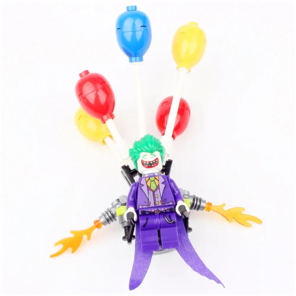 

Bela 10626 Batman Movie The Joker Balloon Escape Man-Bat Building Block 136pcs Bricks Toys Gift Compatible With Bela 70900