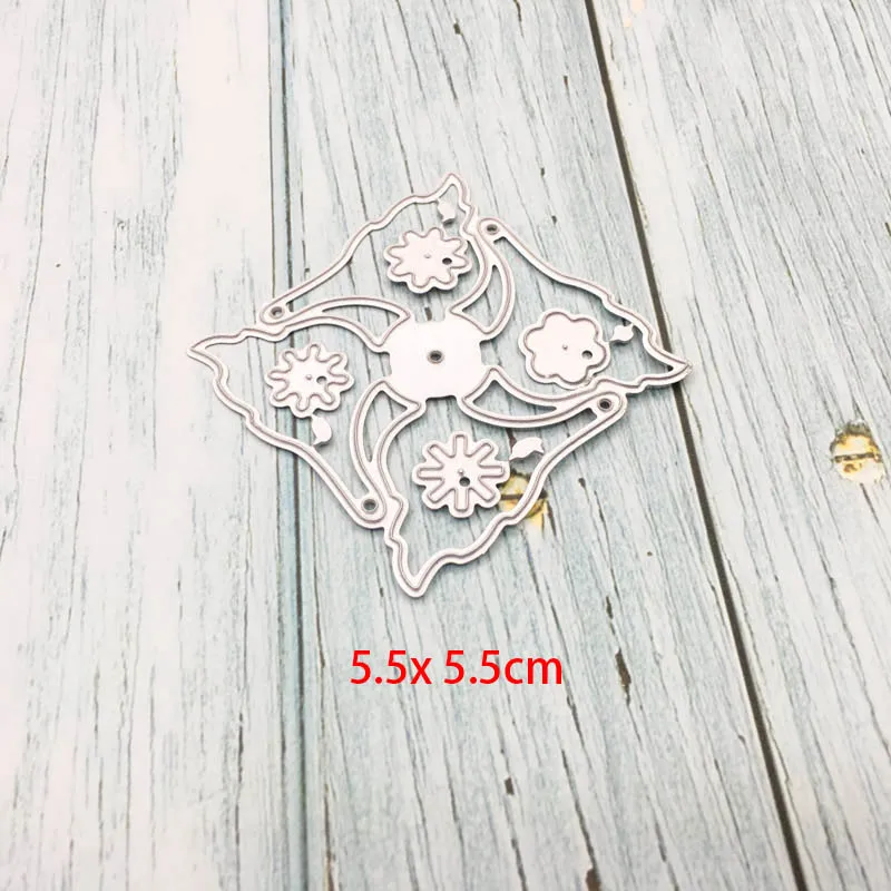 

Metal Cutting Dies New Dies for 2019 3D Flower Windmill Scrapbooking Album Card Making DIY Embossing Stencils Template