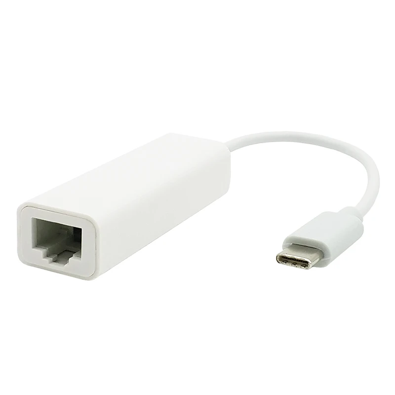 USB C USB 3.1 Type C to RJ45 10100Mbps Ethernet LAN Network Adapter Converter for Apple Macbook Air PC Laptop ChromeBook Pixel (8)