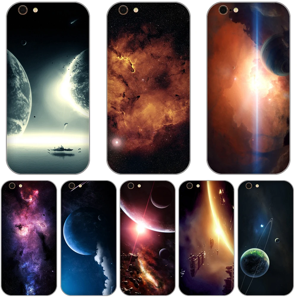 Soft Phone Cover For Coque iphone 6 Case science fiction Printed Silicone TPU Thin Shell Funda 4 5 5C 6s 7 8 7plus X |