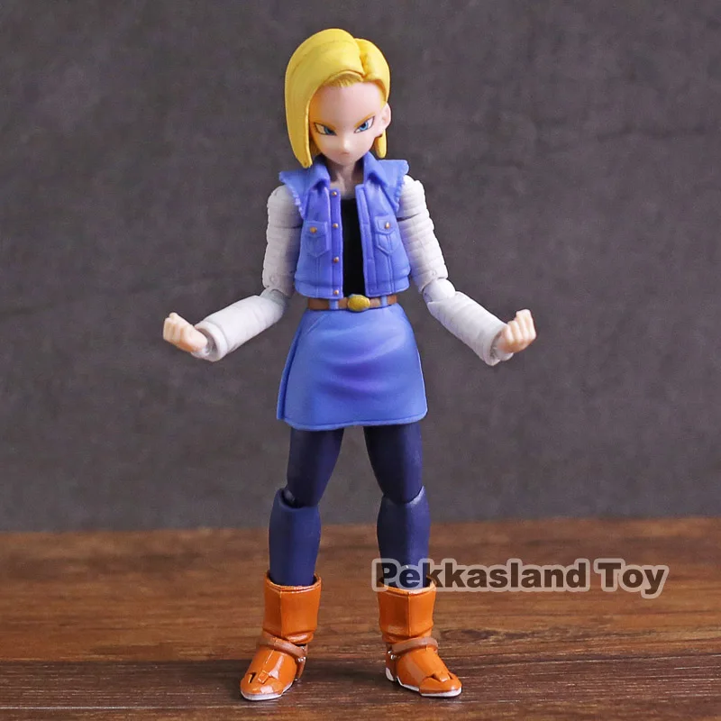 

Dragon Ball Z Android NO.18 Lazuli SHF PVC Action Figure Collection Model Toy