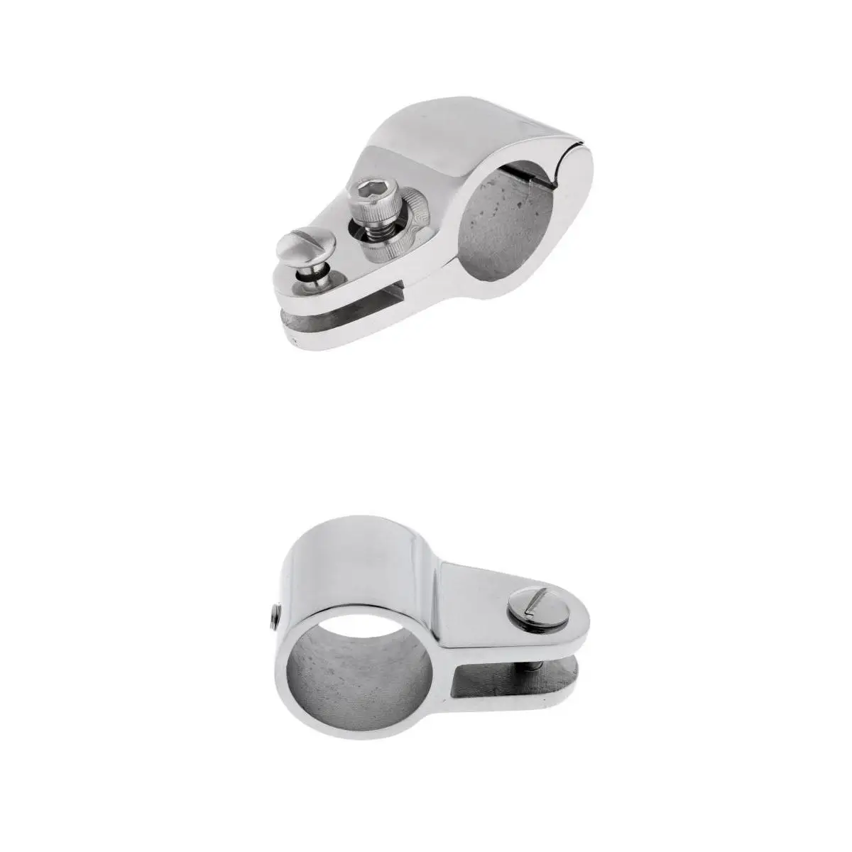 Heavy Duty Marine Boat 22mm Stainless Steel Jaw Slide Bimini Top + Canopy Knuckle Clamp | Автомобили и мотоциклы