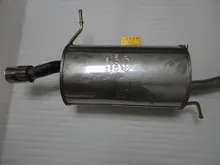 For Mazda 323 muffler sea fuxing muffler exhaust pipe back-end