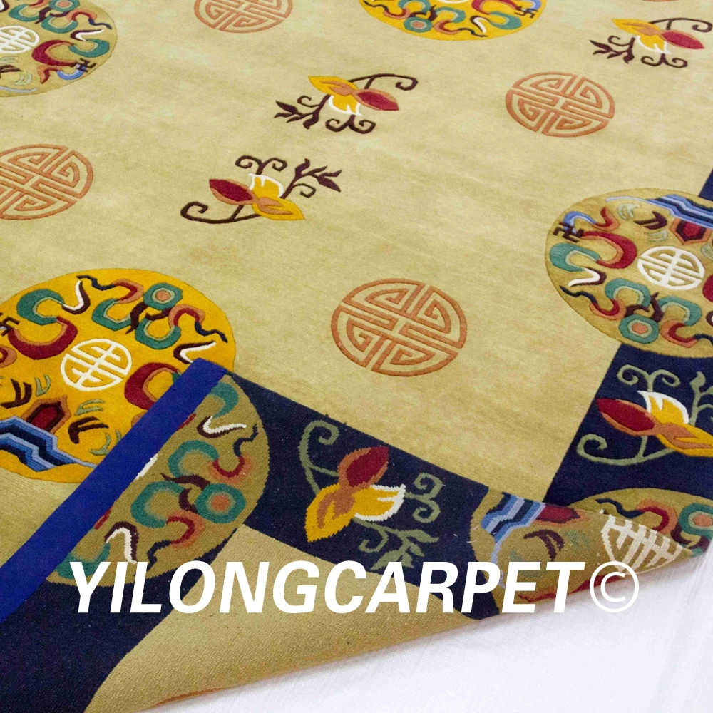 YILONG 6'x9' Непал ковры ручной работы Тибетский зона шерстяной ковер (N01 6x9)|Коврик|