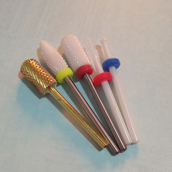

EasyNail Ceramic Cuticle Clean Burr Nail Drill Bit Rotary Mills Cutter Electric Manicure Pedicure Nail Drill Machine Accessories