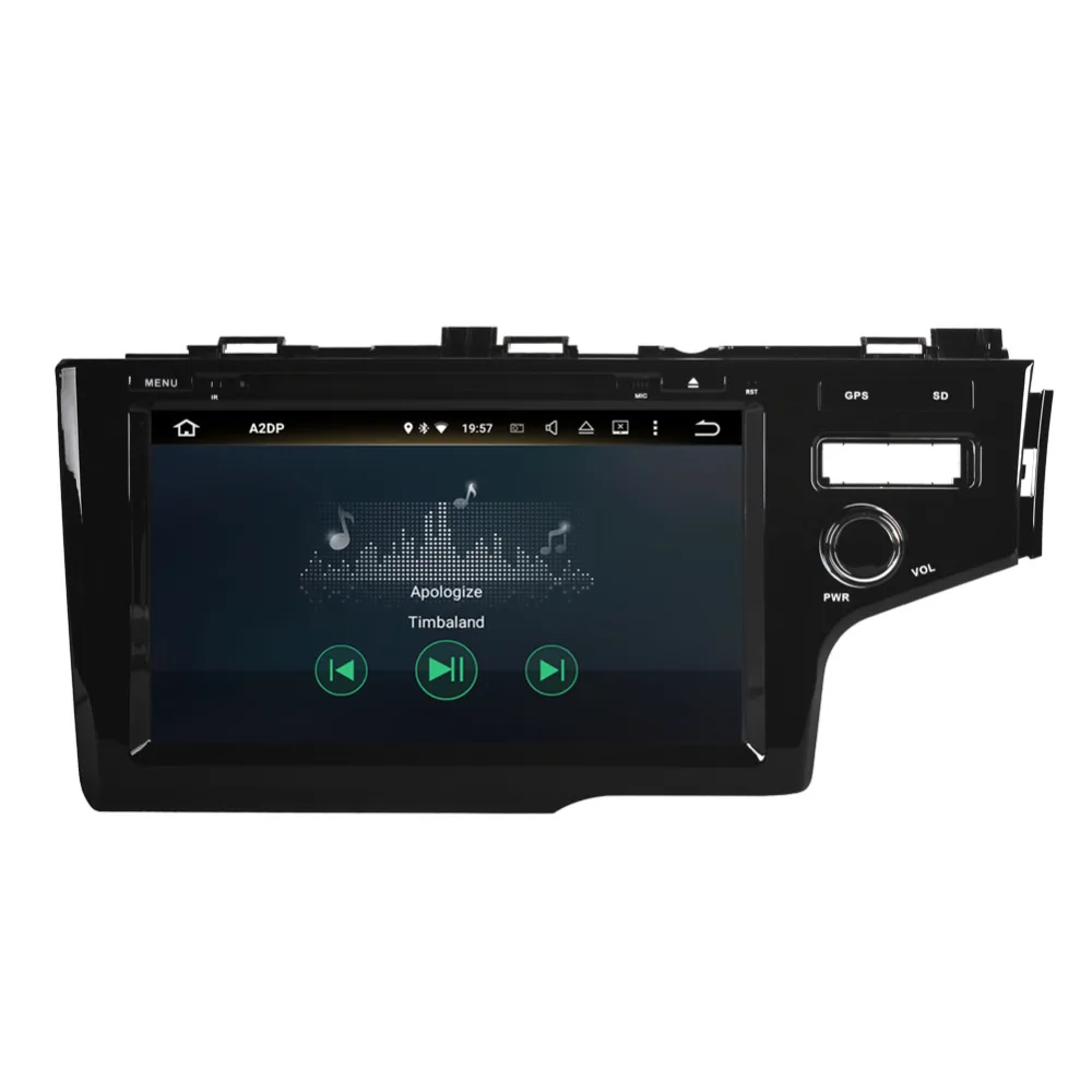Cheap Android 9.0 4GB Octa Core Car GPS Navigation For Honda Fit/Jazz Right Hand Driving 2014-2019 Radio Stereo DVD Multimedia Player 9