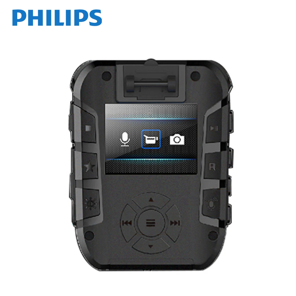 Полицейская камера Philips предупреждающая AV аудио видео рекордер цифровое