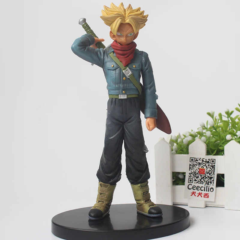Anime Dragon Ball Super Warriors Trunks PVC Action Figure Super Saiyan Trunks Collection Model