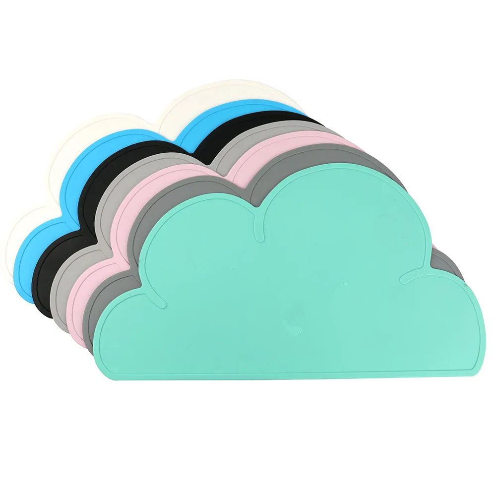 High-Quality-Silicone-Placemat-Kids-Infant-Nursing-Cloud-Shaped-Heat-Resistant-Plate-Mat-Tableware-Eating-Dining