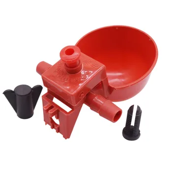 

1-5pcs Poultry Drinking Water Bowl Poultry Water Drinking Cups Chicken Hen Plastic Automatic Drinker Chicken pigeon with quail