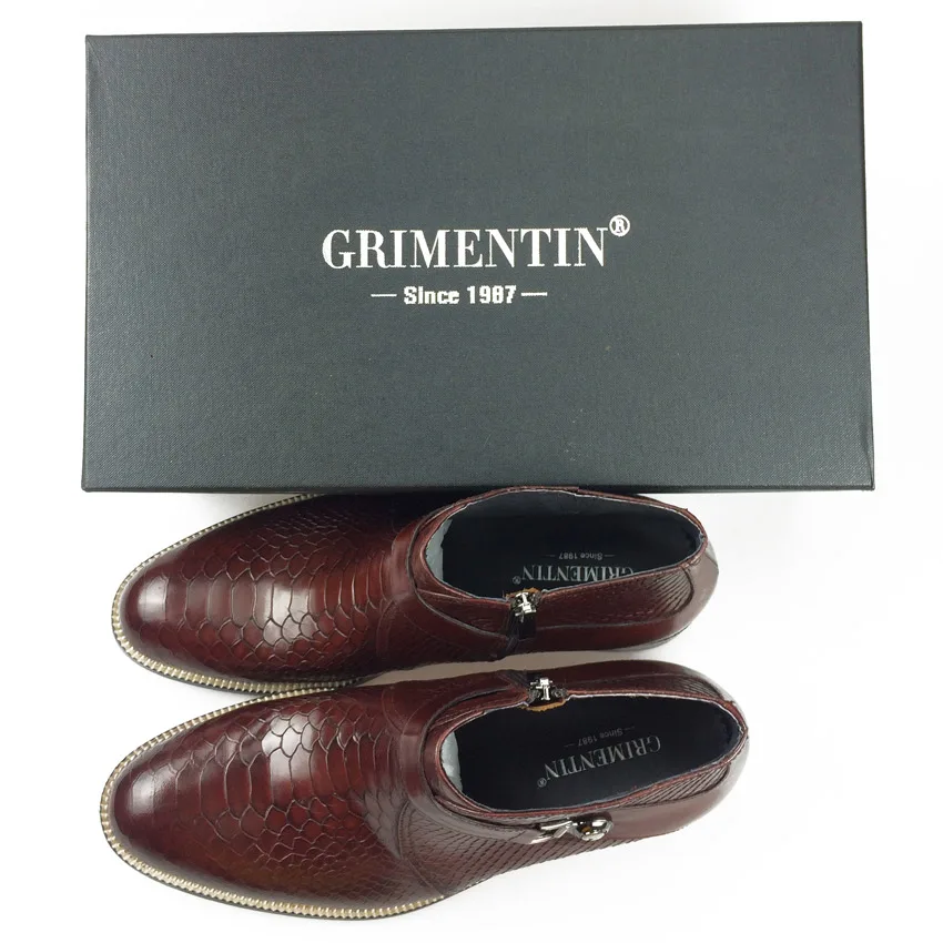 Boots Genuine Leather Italian For Men Wedding Business Chelsea Ankle men leather boots chelsea boots business mens boots
