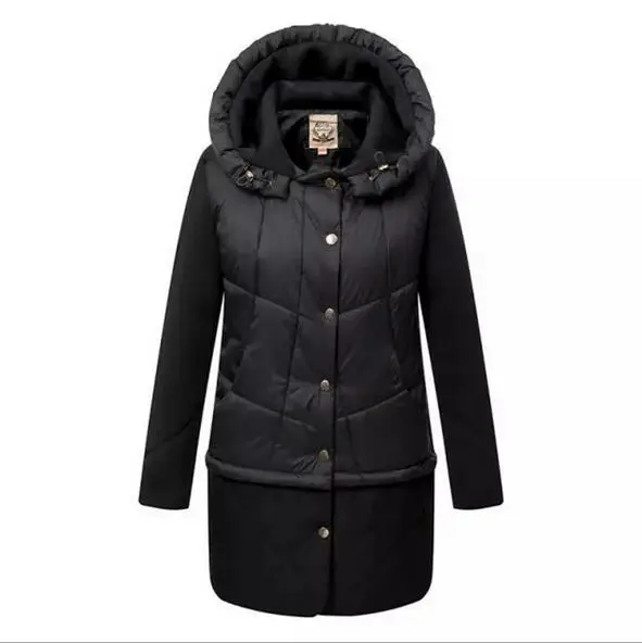 

2017 High Quaitilty New Winter Jacket Women Fashion Large Size  Thickening Jacket Parka Fur Collar Long Winter Coat LLPP/75