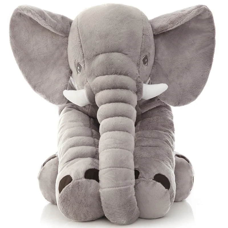 33 см-60 см, плюшевая игрушка-слон, плюшевая игрушка, плюшевое животное, милый ребенок, анимированная Подушка-Слон, плюшевые игрушки, Подарочная Рождественская кукла