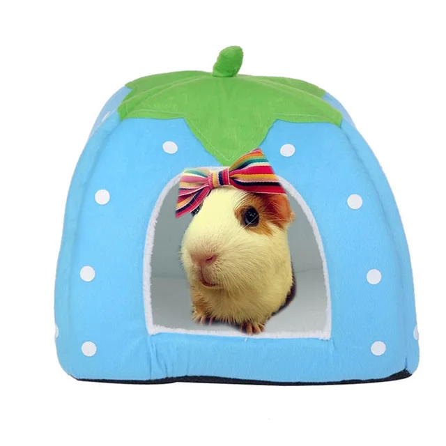 Cute Small Animal Rabbit Guinea Pig Hamster house winter warm squirrel hedgehog chinchilla House cage Nest Hamster accessories