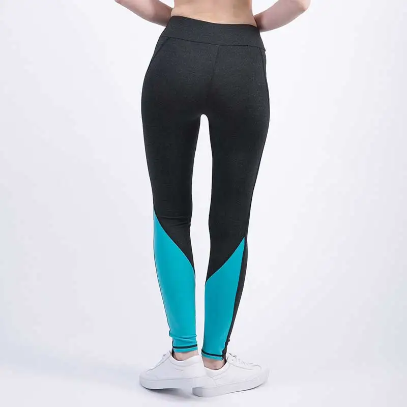 New Women Sporting Leggings Print Patchwork Workout Women
