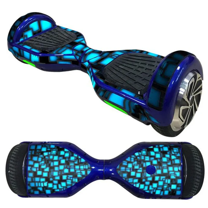 Protective Vinyl Skin Decal for 6.5in Self Balancing Board Scooter Hoverboard Sticker 2 Wheels Electric balance car Film #4O08 (3)
