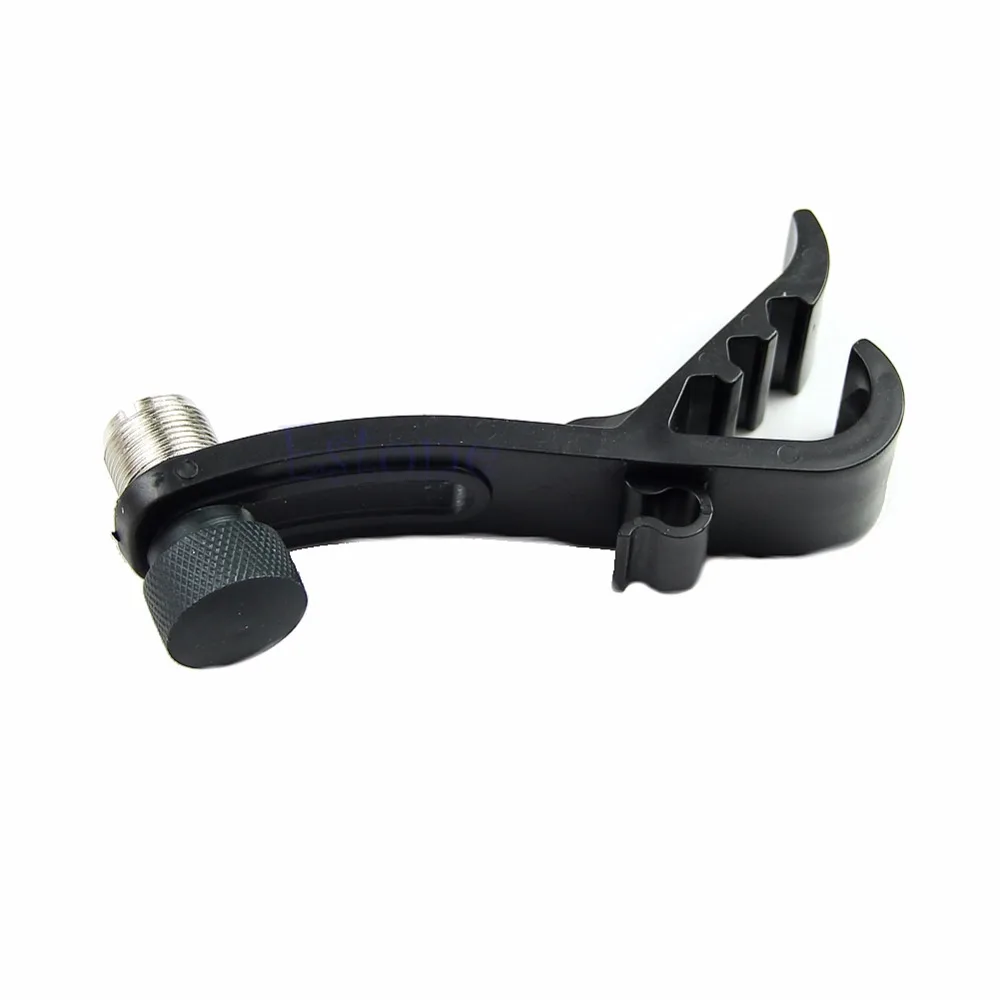 

New Drum Mic Clamp Plastic Shockproof Clip Holder Rim Mount Kit Hard Groove Gear