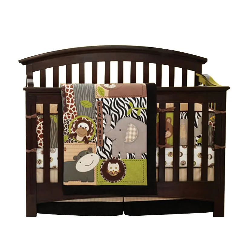 Original Nautical 7 Piece Baby Boy Girl Nersery Crib Bedding Set