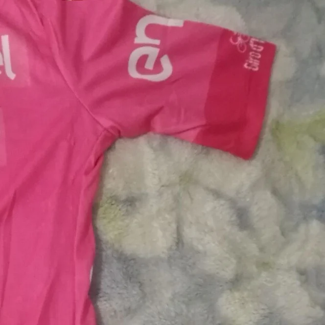 tour italia розовый Чемпион Рихард карапаз pro team Велоспорт Джерси наборы гоночный велосипед ткань Ropa Ciclismo Майо гелевая подкладка