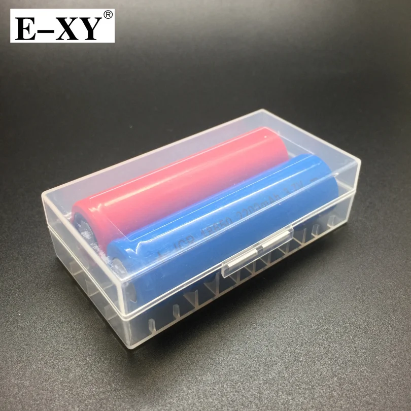 

18650 Batteries Case Hard Plastic Protective Case Transparent 18650 Rechargeable Battery Storage Box