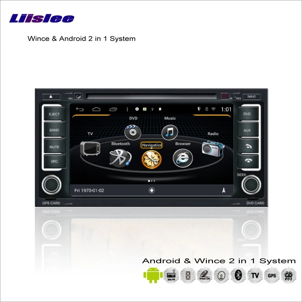 Top Liislee Car Android Multimedia For VolksWagen VW Transporter Touareg 2003~2010 Radio DVD Player GPS Navi Navigation Audio Video 3