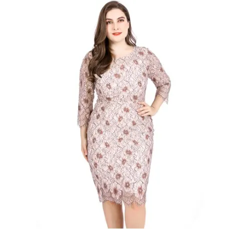 6XL женское платье большого размера 2019 Новое поступление винтажное облегающее