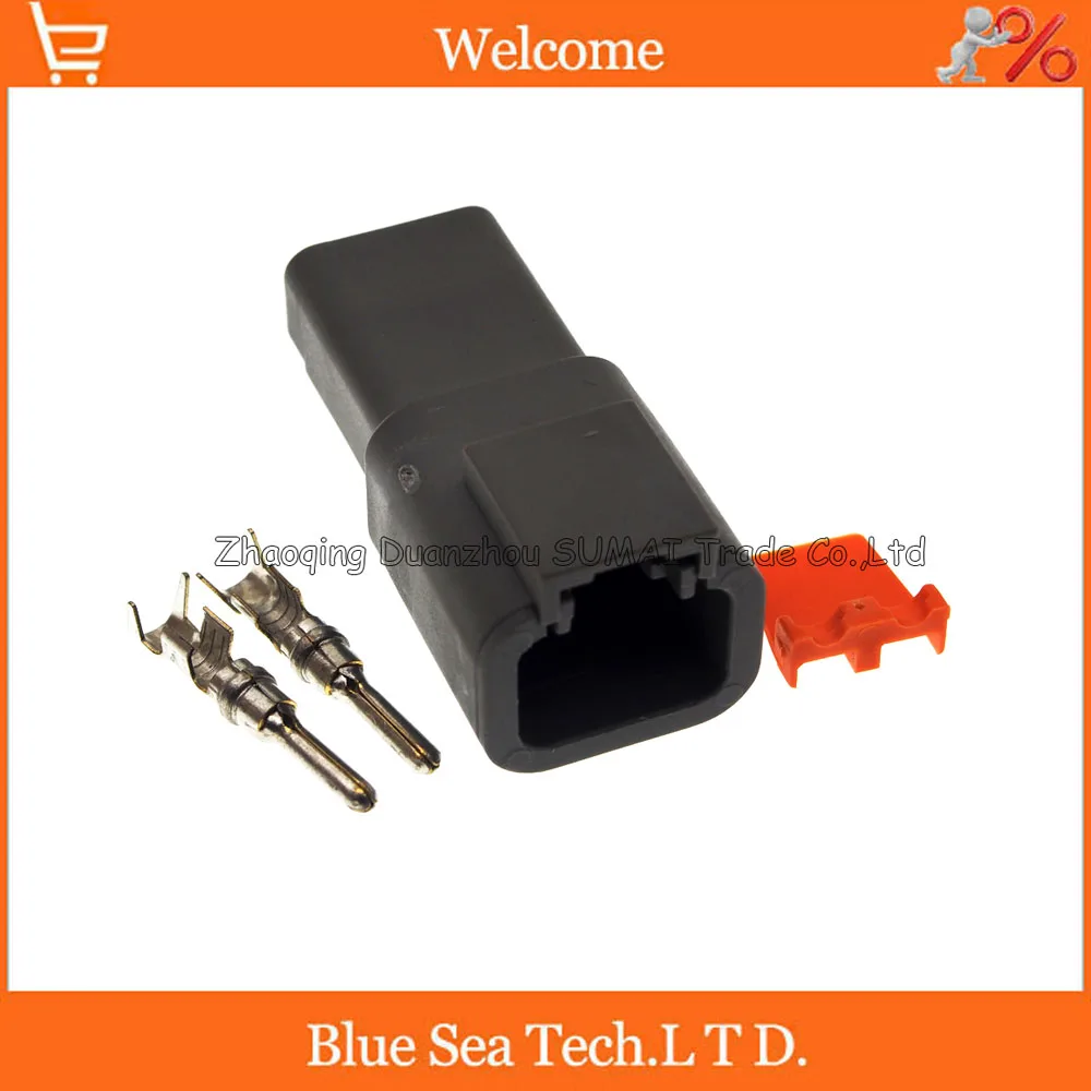 Deutsch DTP04 2P male 2Pin heavy truck/car fittings plug/Spot light