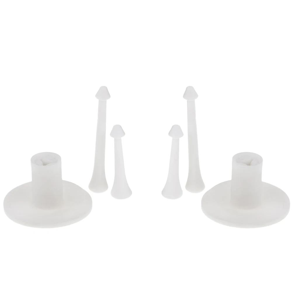 MagiDeal 2 Pieces Rubber Golf Tee Holder Set for Practice & Driving Range Golf Training Tee Adjustable Golf Tee MagiDeal 2 Pieces Rubber Golf Tee Holder Set for Practice & Driving Range Golf Training Tee Adjustable Golf Tee