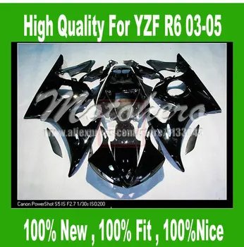 

YZF R6 fairing for Yamaha YZF R6 2003 2004 2005 #LL9P1 YZF-R6 YZFR6 03 04 05 fairing kits black
