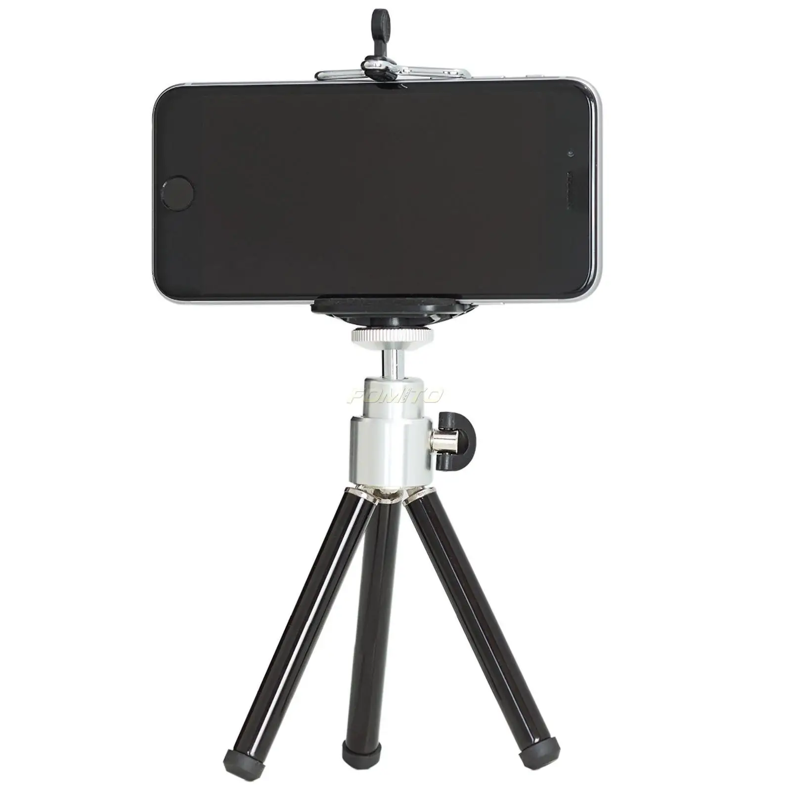 Universal Mini Tripod Stand 1/4 Holder+Phone clip Holder for Digital