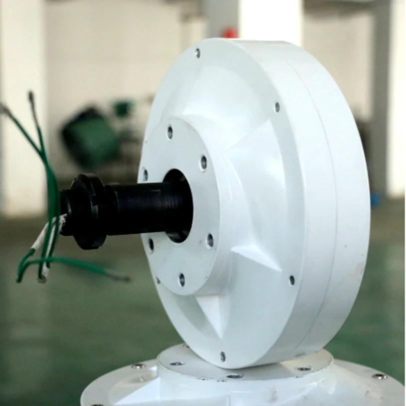 

Low rpm Coreless PMG permanent Magnet Generator 600W 400W 12V 24V for vertical axis wind turbine