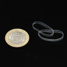 YOST-200pcs прозрачная эластичная резинка для волос подарок для женщин и девушек