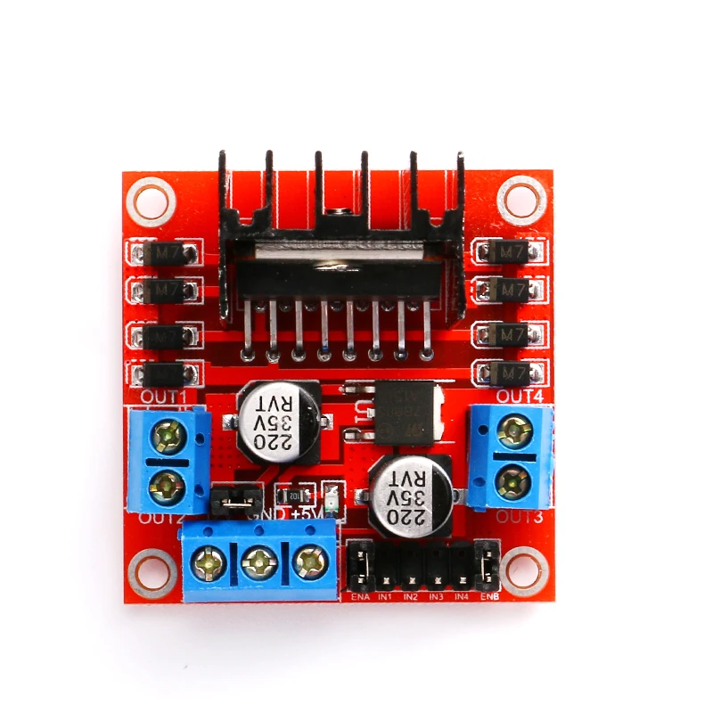 1PCS Smart Electronics L298N Stepper DC Motor Driver Shield Expansion Development Board for arduino DIY Car Robot Dual H Bridge (3)
