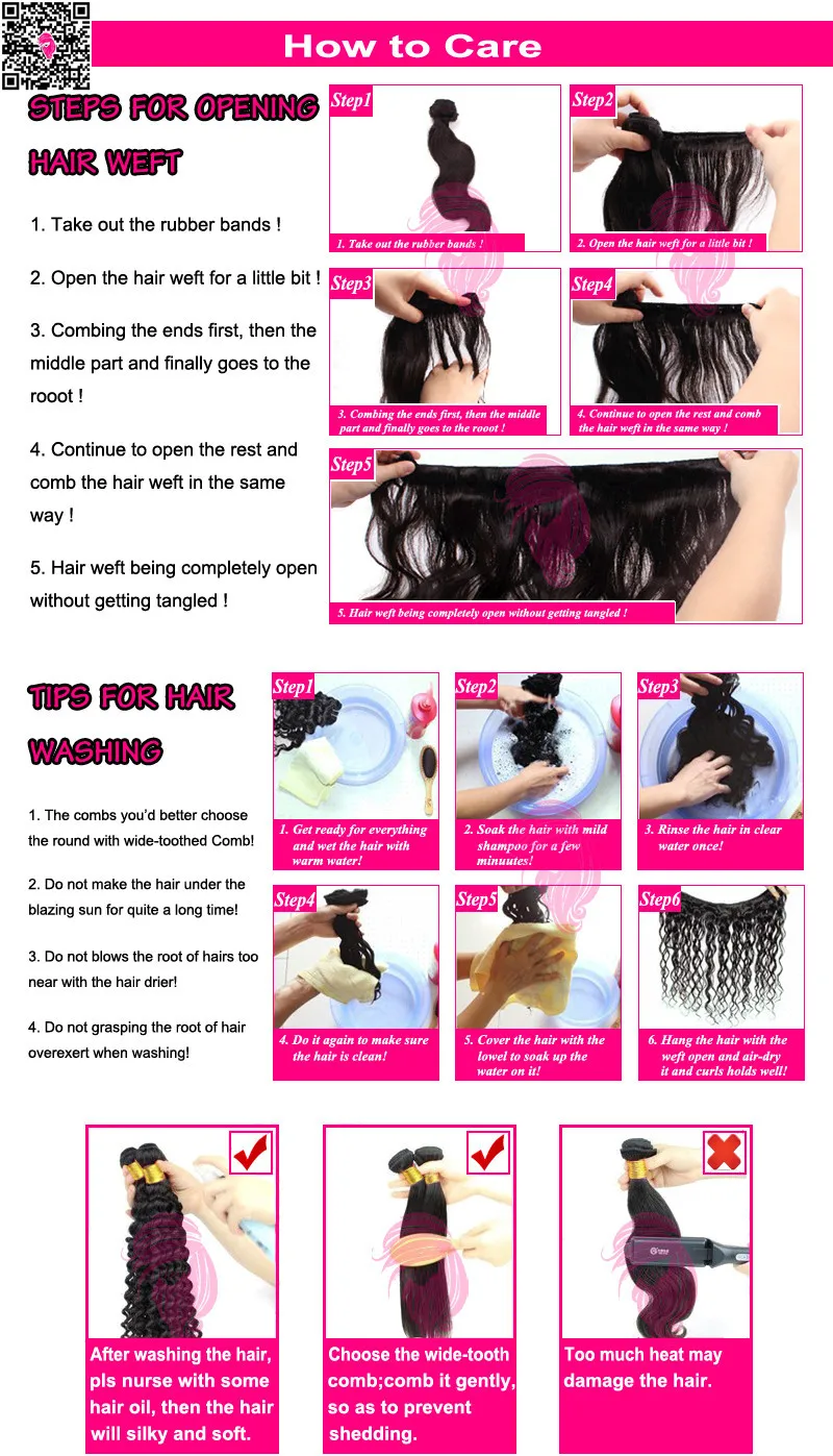 7a longlasting hair how to care