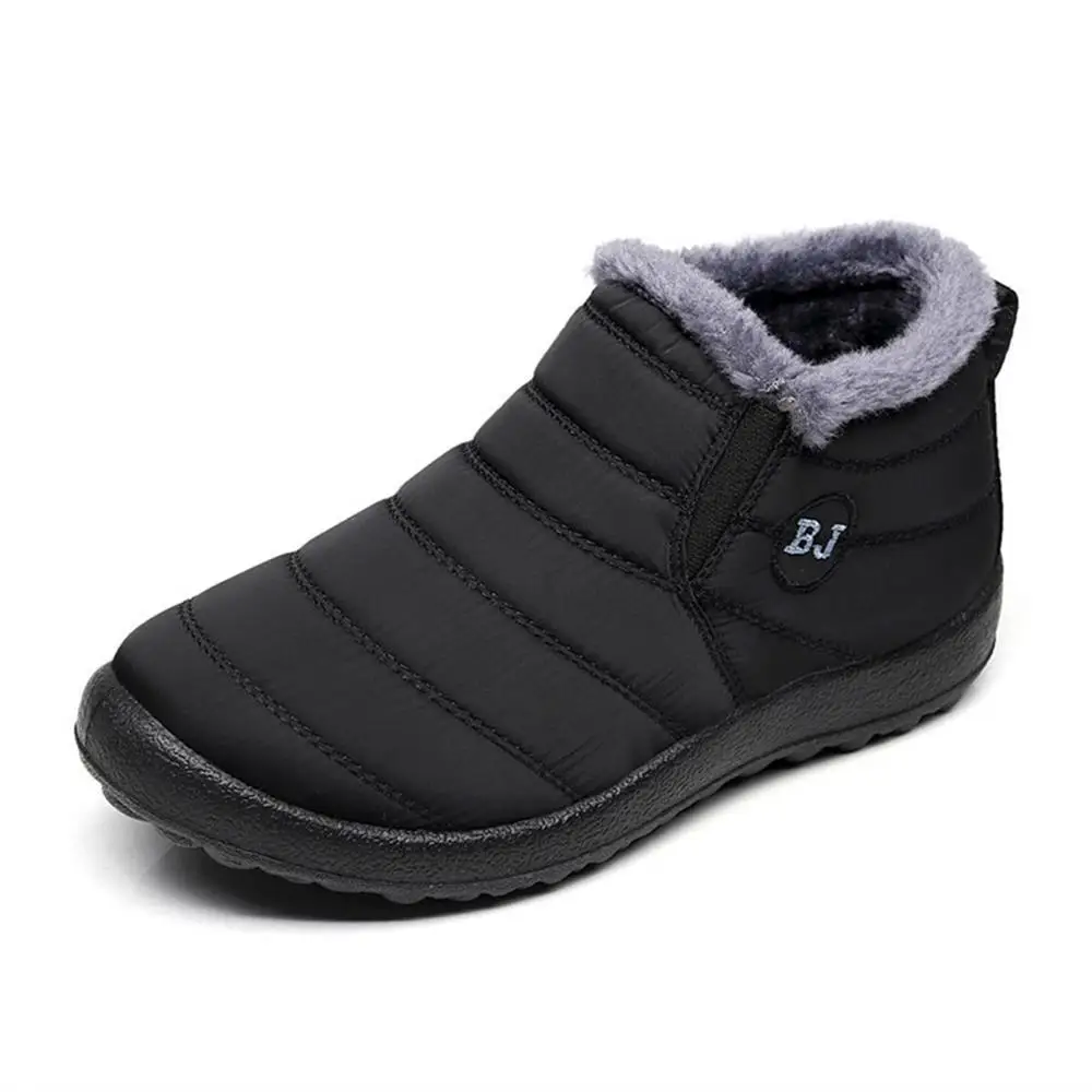 

2018 New Women Winter Snow Shoes Snow Boots Warm Plush Antiskid Bottom Thermal Waterproof Unisex Ski Boots Size 35-46