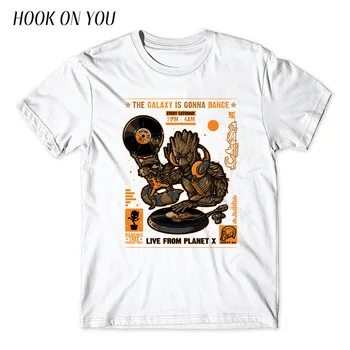 2016 Summer New Print Guardians Of The Galaxy T Shirt Men Short Sleeve Modal Fashion Novelty T Shirt Top Tee Casual Cool Clothes