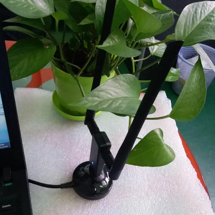 1200 Мбит/с беспроводной USB адаптер с 5 дБ антенна двухдиапазонный 2,4/5 ГГц WiFi приемник для ПК ноутбук UY8