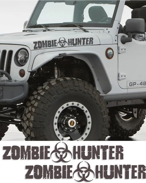 styling de voiture pour 2 pcs zombie hunter walking dead autocollant rponse quipe voiture wrangler apocalypse - Zombie Voiture styling de voiture pour 2 pcs zombie hunter walking dead autocollant rponse quipe voiture wrangler apocalypse - Zombie Voiture