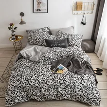 Одеяло постельный комплект роскошный пантера леопард с принтом, набор постельного белья, хлопок, Королевский размер, пододеяльник, набор, секс-привлекательность, простыня