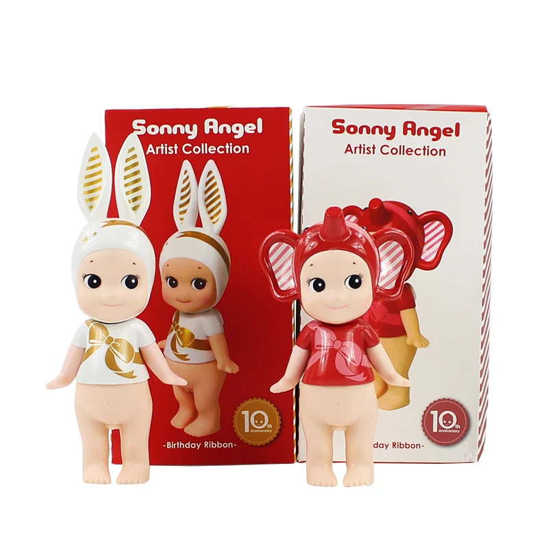 2 шт./лот 15 см Sonny Angel фигурка кукла мультфильм животные Кролик Слон Kewpie ПВХ Модель