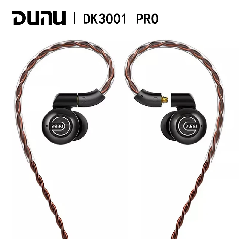

DUNU DK3001 PRO 1 Dynamic 4 Balanced Armature 5 Driver units Hybrid technology In Ear Earphones MMCX With Detachable Plug
