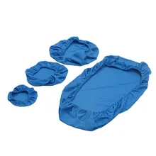 4 шт./компл. эластичная ткань стоматологическое кресло резиновое покрытие блок моющийся пыле стоматолог стул сиденье Подушка для спины Cover Protector 7 Цвета