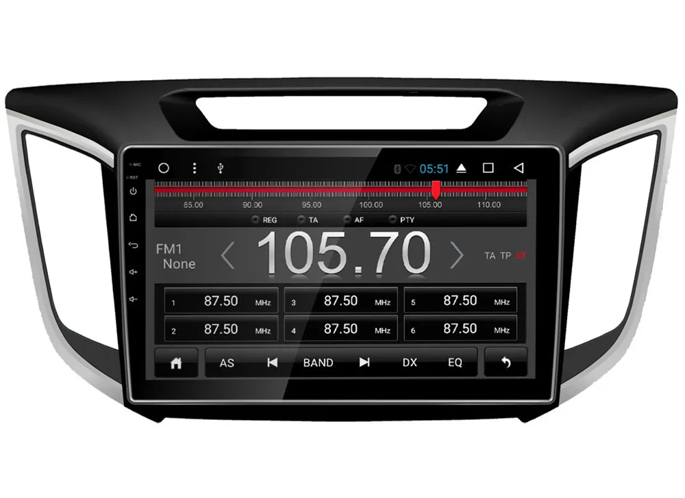 Discount 10.1" IPS 4G DSP Carplay Android 8 Octa Core 4GB RAM 64GB ROM Car DVD Multimedia Player Stereo For Hyundai IX25 Creta 2014-2018 3