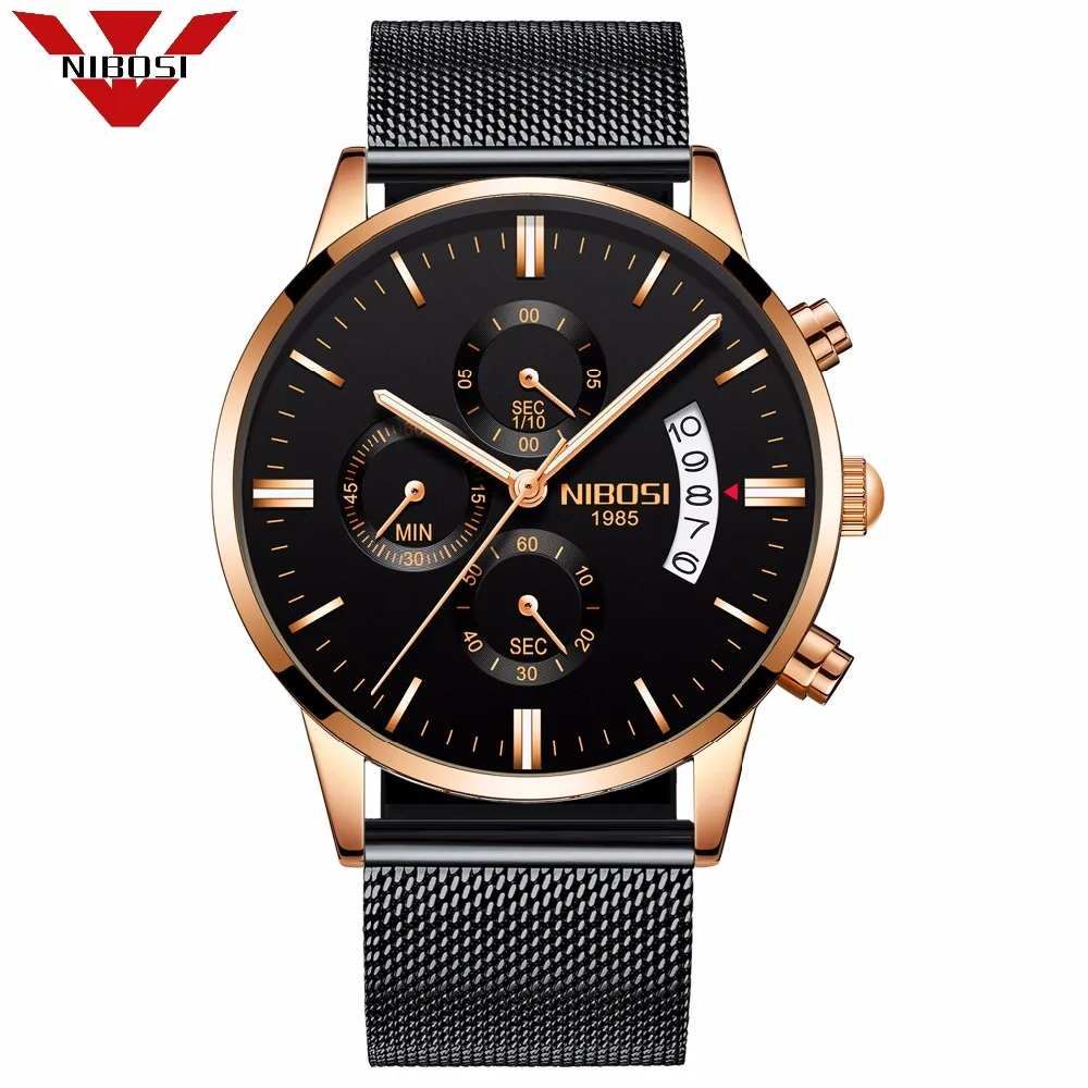 Mens Watch Famous Luxury  Watches    Watches Analog Quartz Wristwatches Mesh Alloy Bracelet_voghion.com